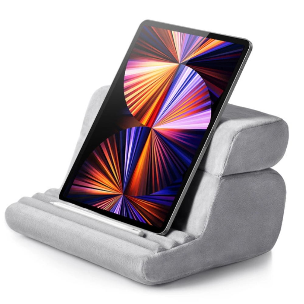 Soporte Ugreen de Almohada para Tablet Diseño Plegable para Equipos de 4.7" a 12.9" color Gris 60646