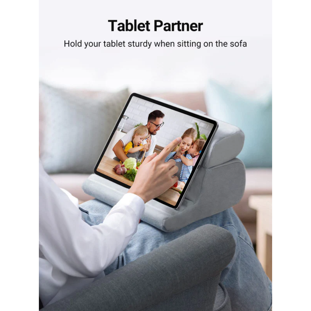 img Soporte Ugreen de Almohada para Tablet Diseño Plegable para Equipos de 4.7" a 12.9" color Gris 60646
