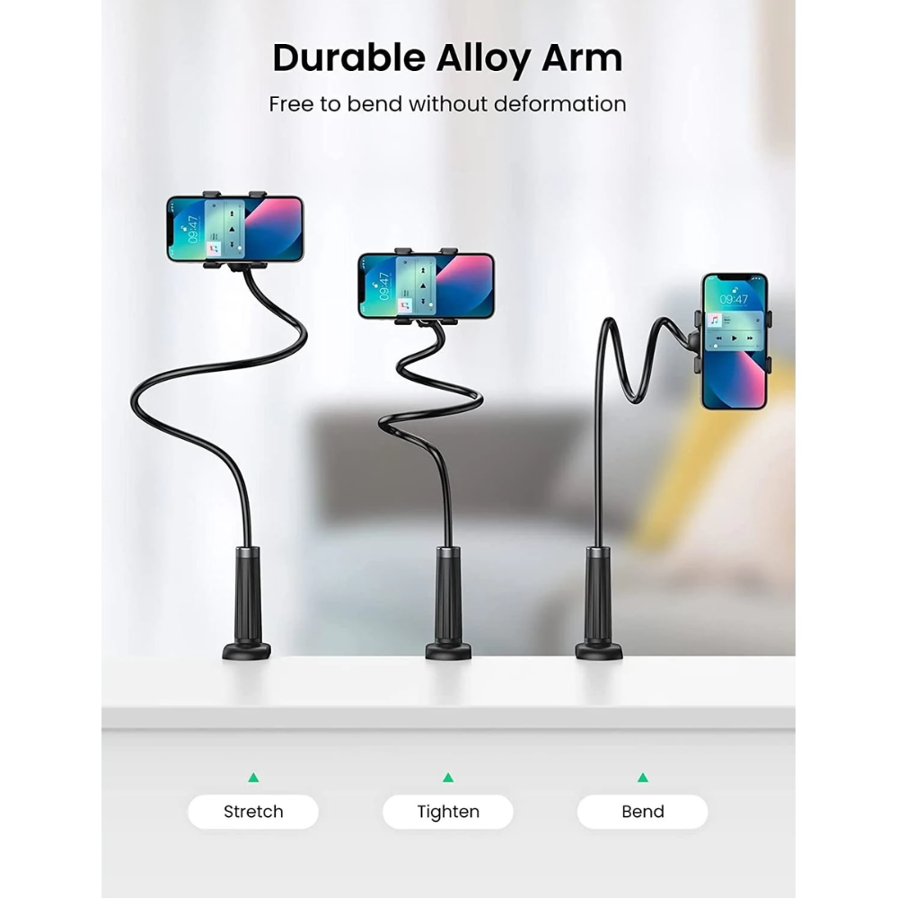 img Soporte Ugreen Multifuncion Flexible compatible con Telefono de 4" a 7.2" 80906