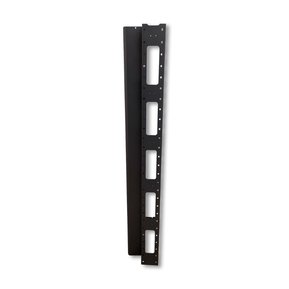 img Organizador de Cable GLC Vertical de 1.2M con Tapa 19" con 5 anillas Individuales GLC-ORGCR-003