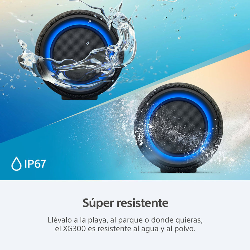 img Parlante inalámbrico portátil XG300 Sony de la serie X