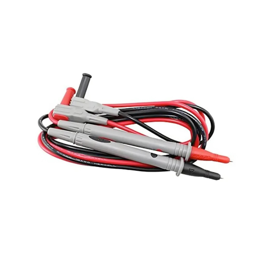 img Puntas para Multimetro Uni-T Longitud del cable 90cm Nivel de Seguridad CAT I 1000V CAT II 600 10A Certificado UL UT-L20