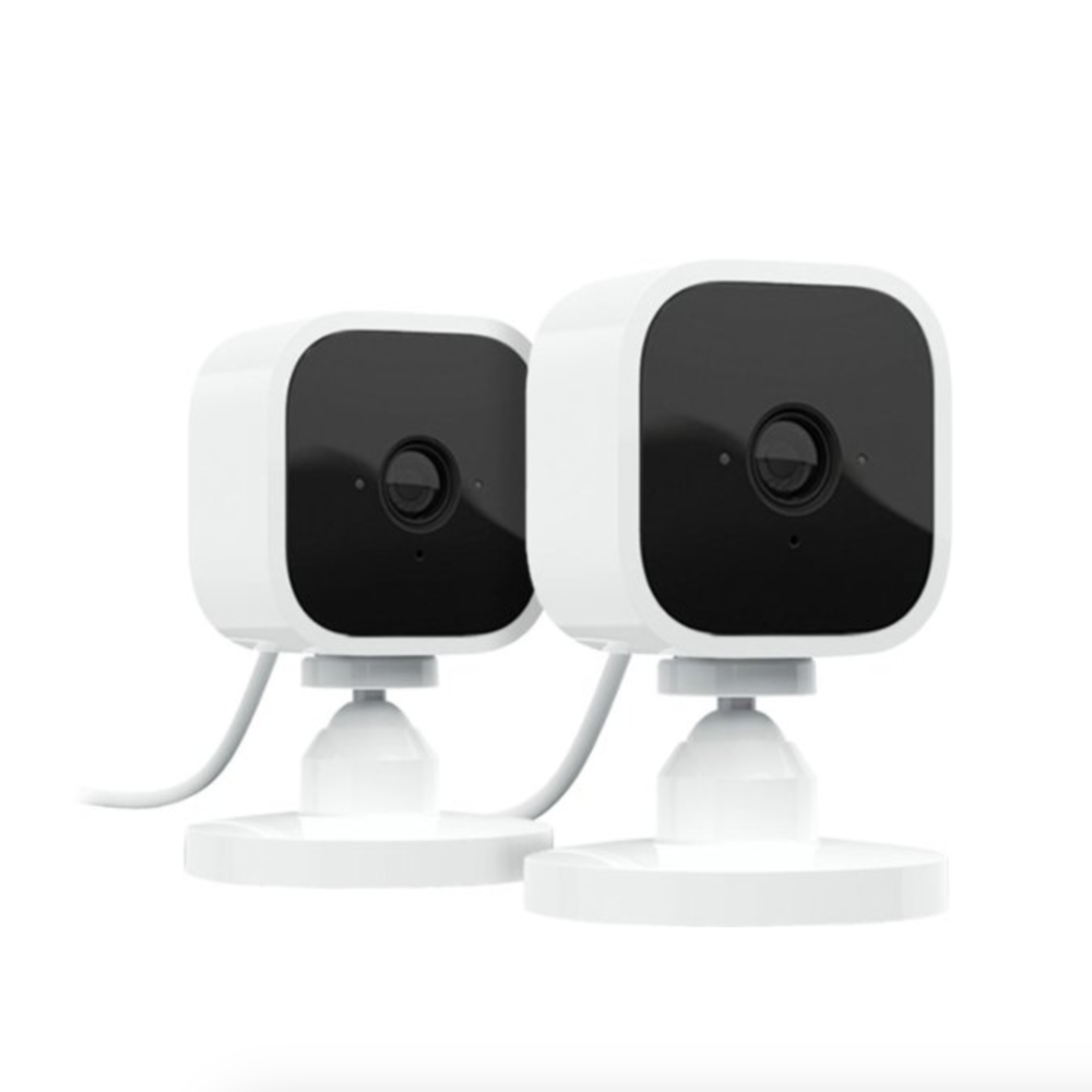 img Kit de 2 Camaras inteligente Amazon Blink Mini Video 1080P Audio 2 vias Deteccion de Movimiento Color Blanco 840080594484