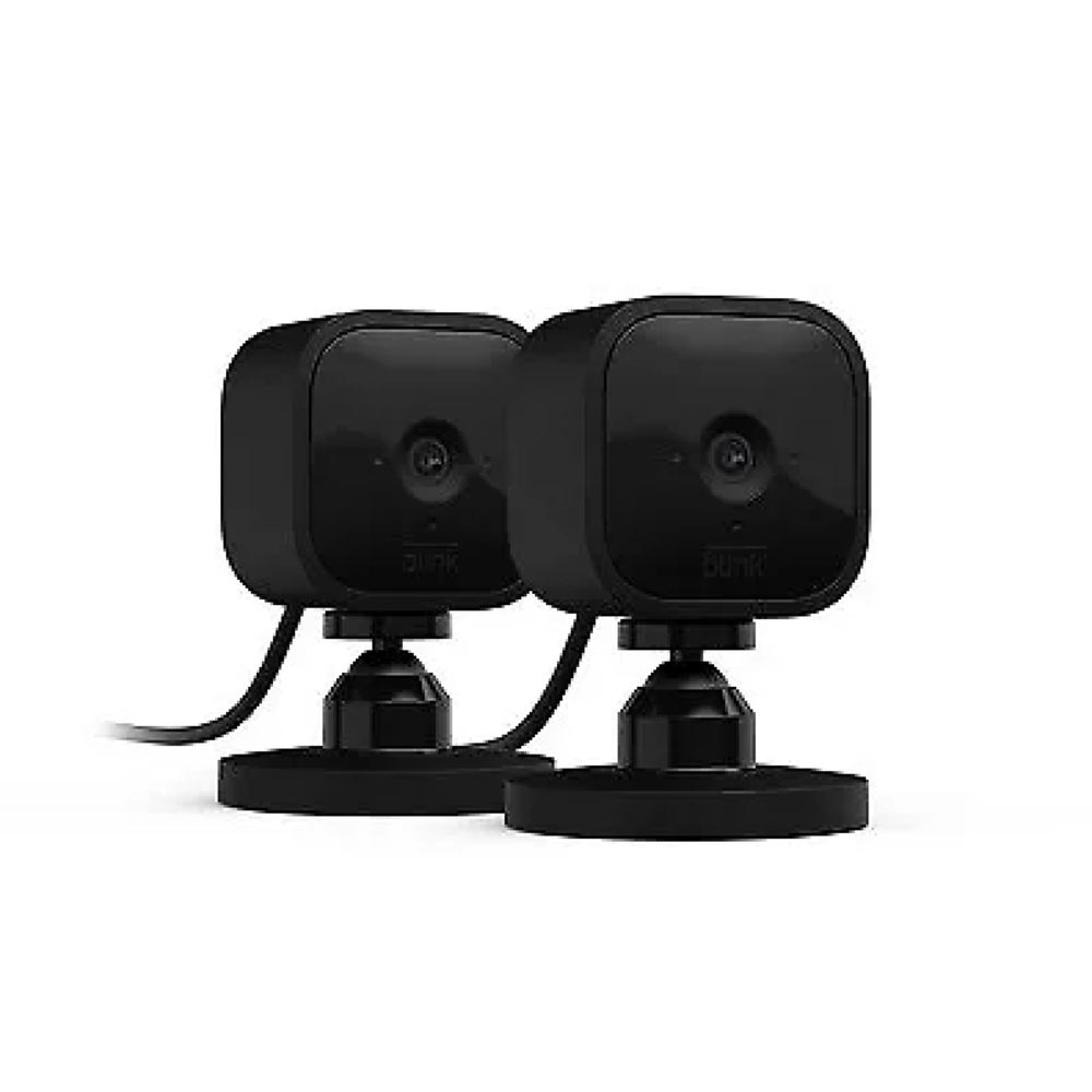 img Kit de 2 Camaras inteligente Amazon Blink Mini Video 1080P Audio 2 vias Deteccion de Movimiento Color Negro 840268988838