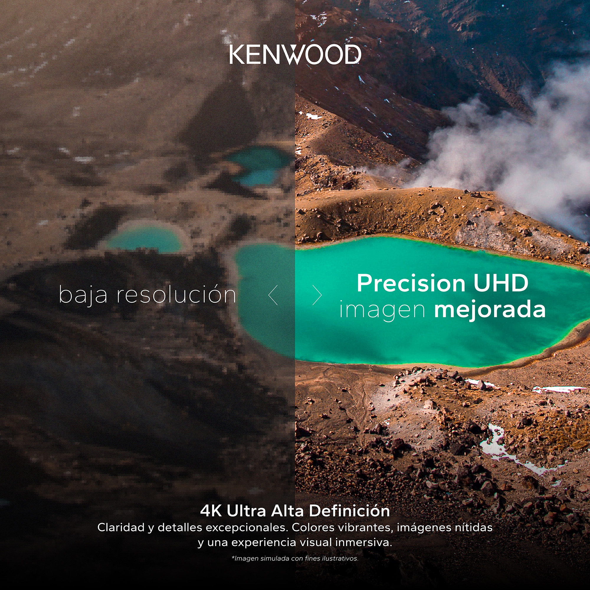 img Televisor Kenwood de 70" 4K Google TV