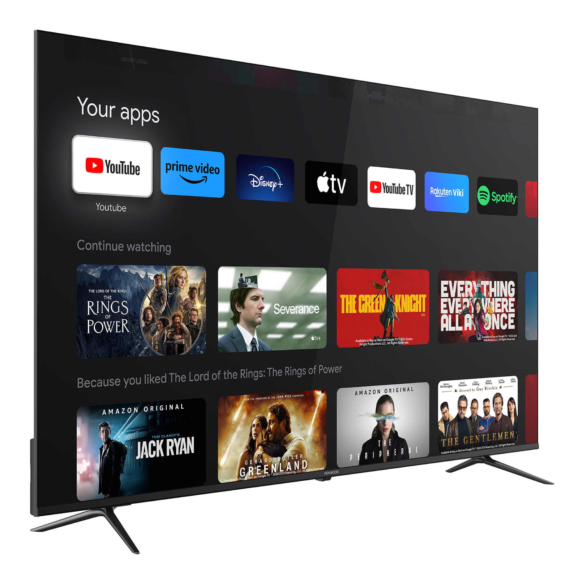 img Televisor Kenwood de 70" 4K Google TV