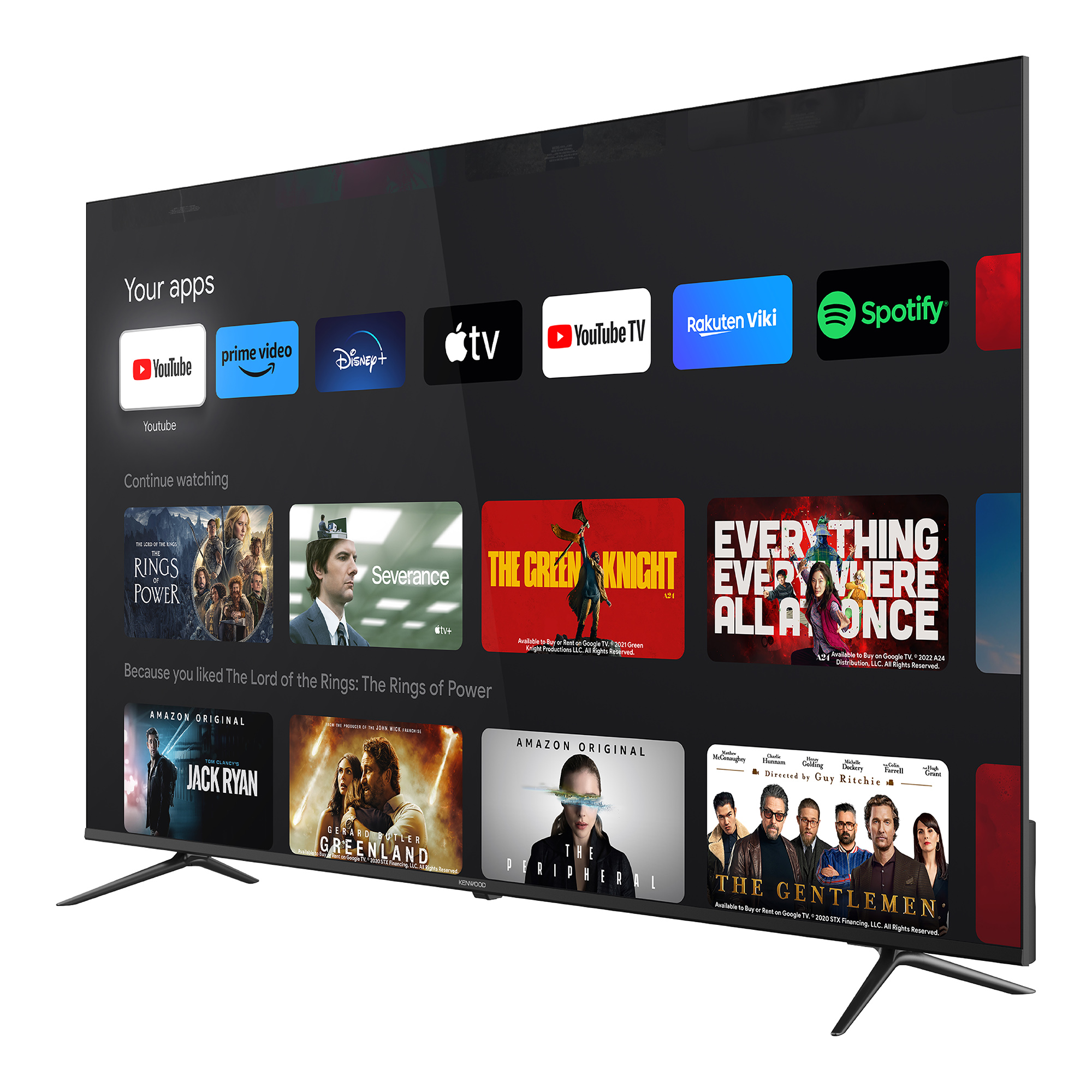 img Televisor Kenwood de 70" 4K Google TV