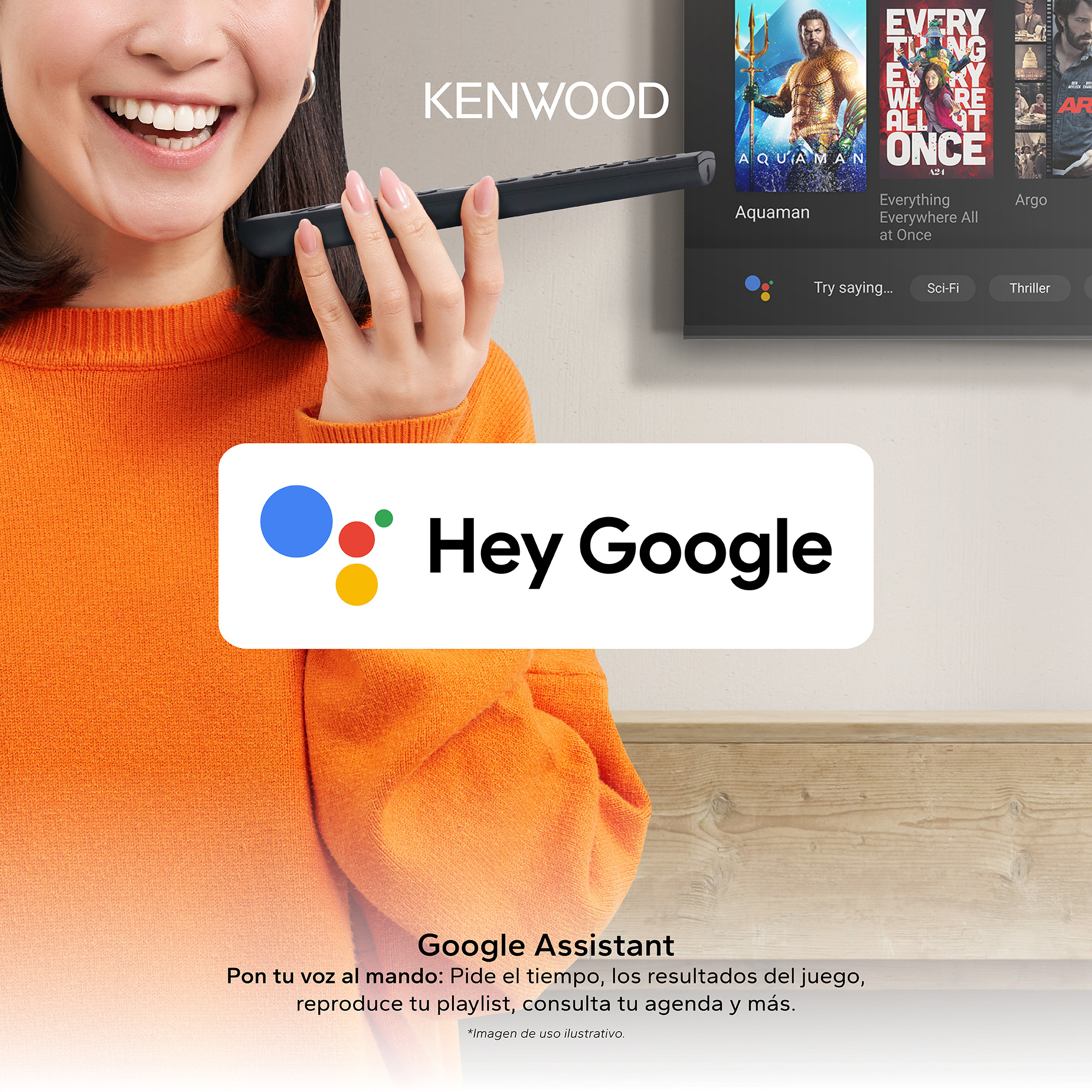 img Televisor Kenwood de 70" 4K Google TV