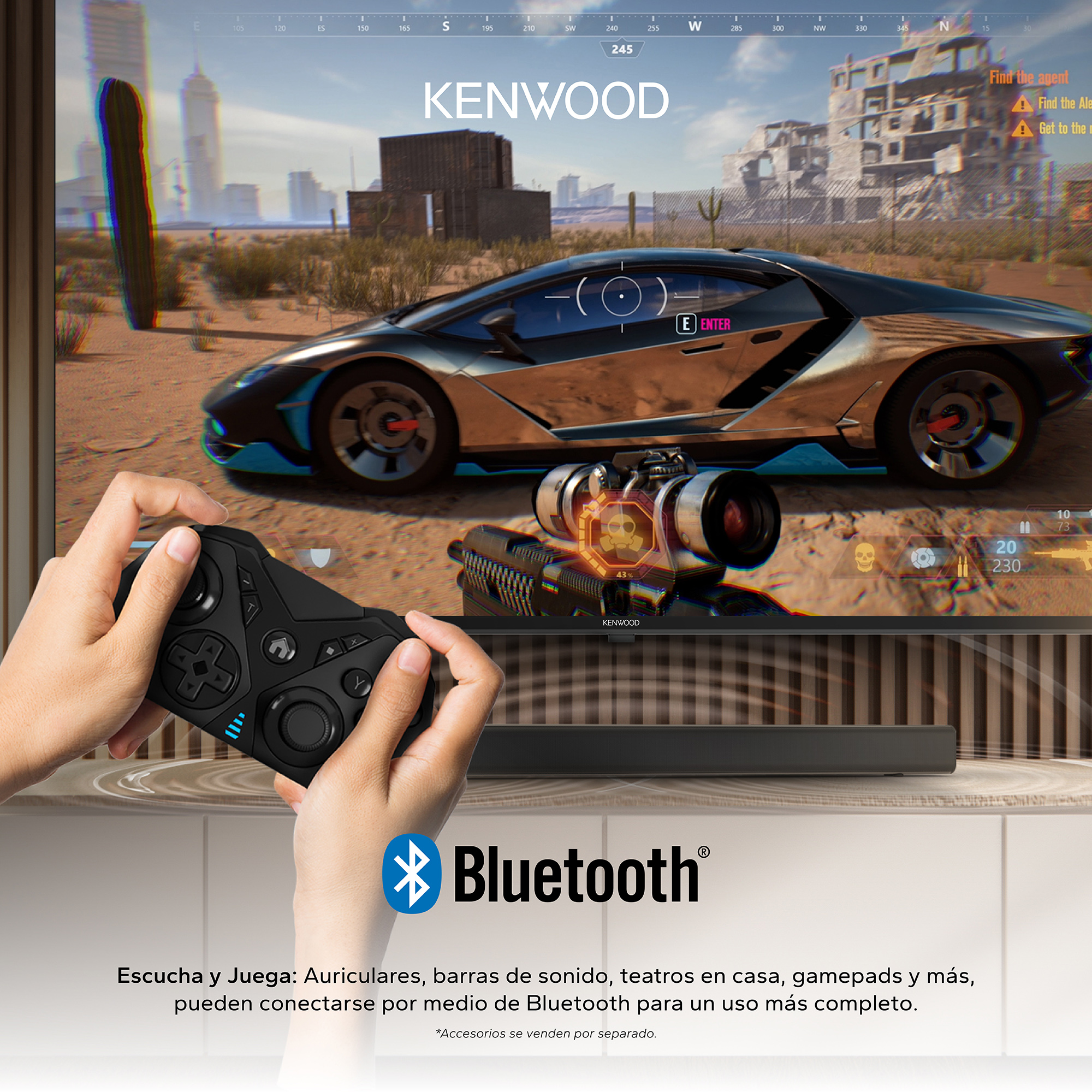 img Televisor Kenwood de 70" 4K Google TV