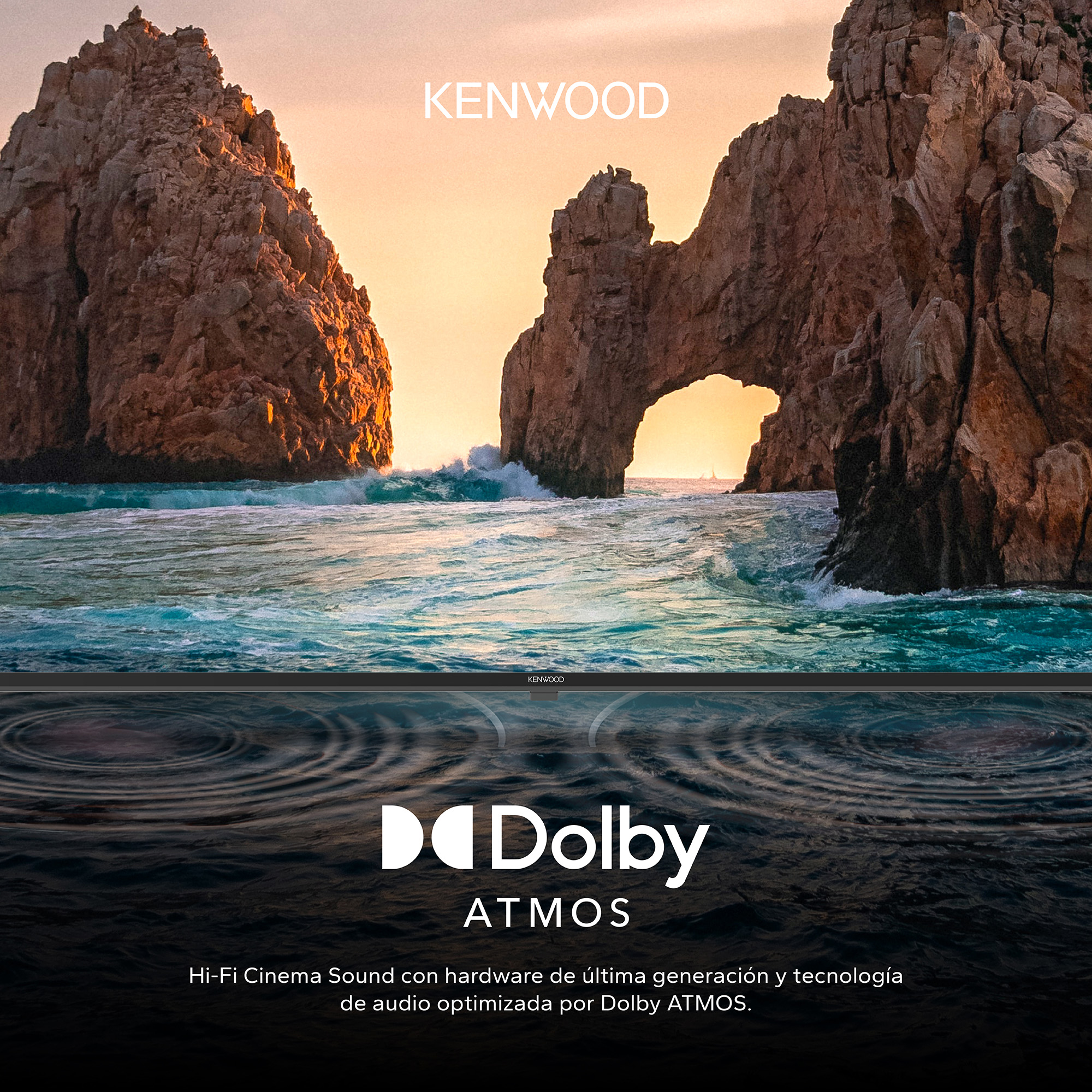 img Televisor Kenwood de 70" 4K Google TV