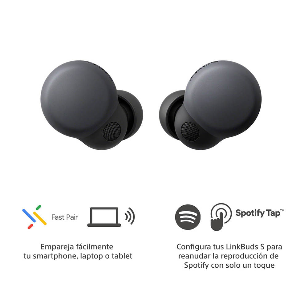 img Audífonos Bluetooth Sony con Cancelación de Ruido LinkBuds S