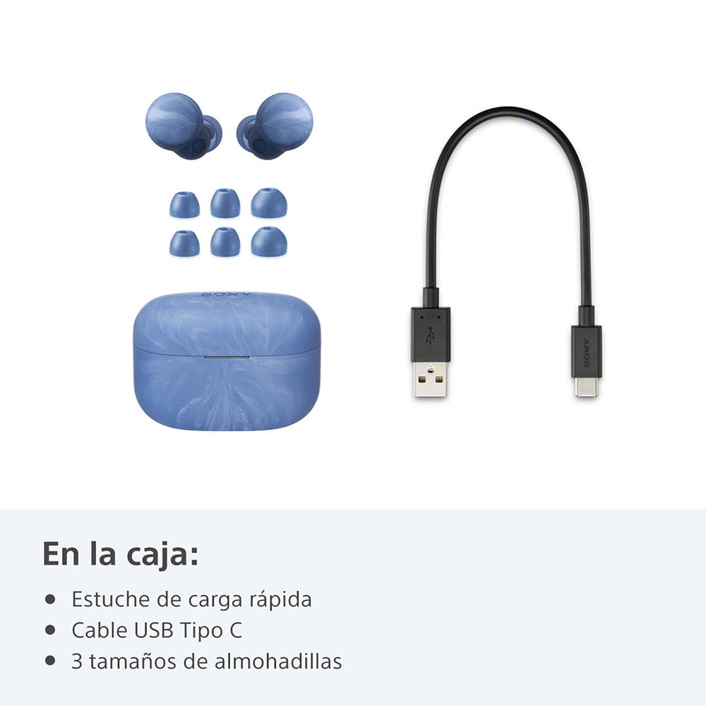 img Audífonos Bluetooth Sony con Cancelación de Ruido LinkBuds S