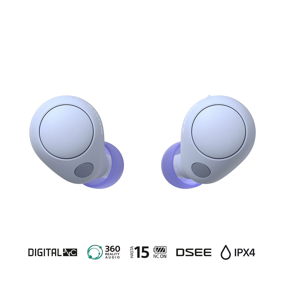 img Audífonos Bluetooth Sony con Cancelación de Ruido WF-C700N