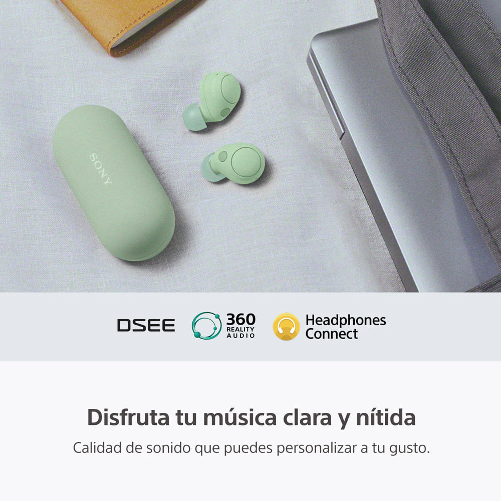img Audífonos Bluetooth Sony con Cancelación de Ruido WF-C700N