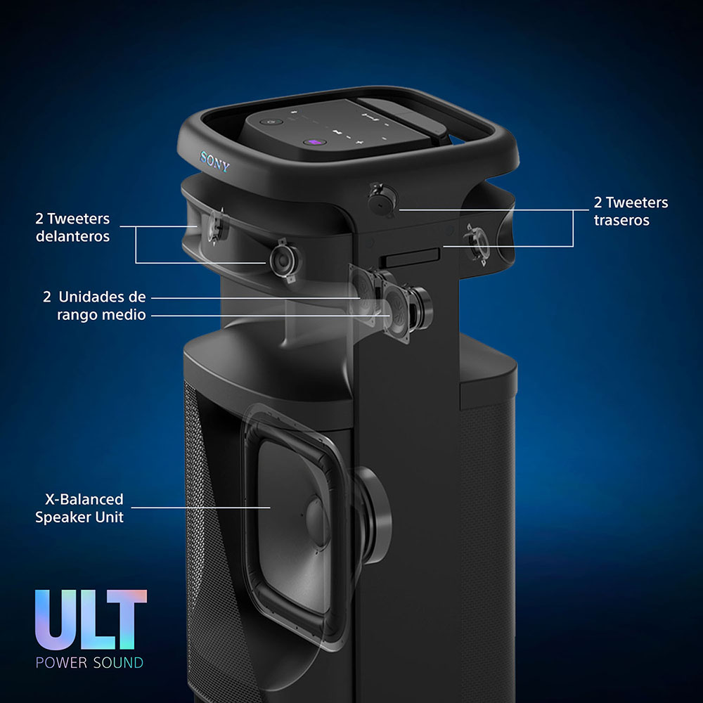 img Parlante Bluetooth Sony para fietsas ULT Tower