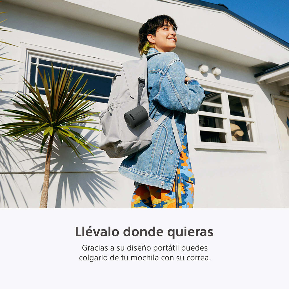 img Parlante inalámbrico portátil Sony XB100