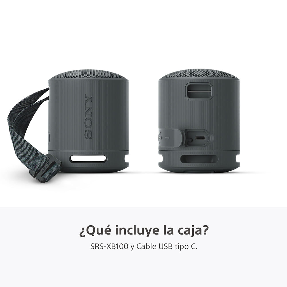 img Parlante inalámbrico portátil Sony XB100