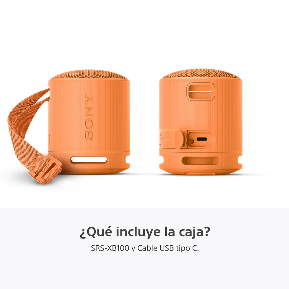 img Parlante inalámbrico portátil Sony XB100