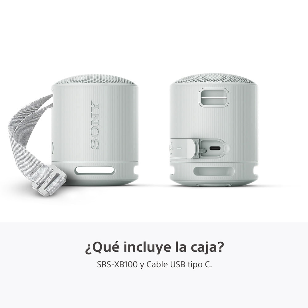 img Parlante inalámbrico portátil Sony XB100