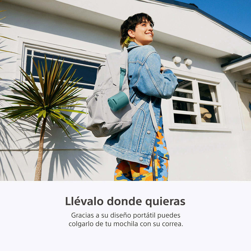 img Parlante inalámbrico portátil Sony XB100