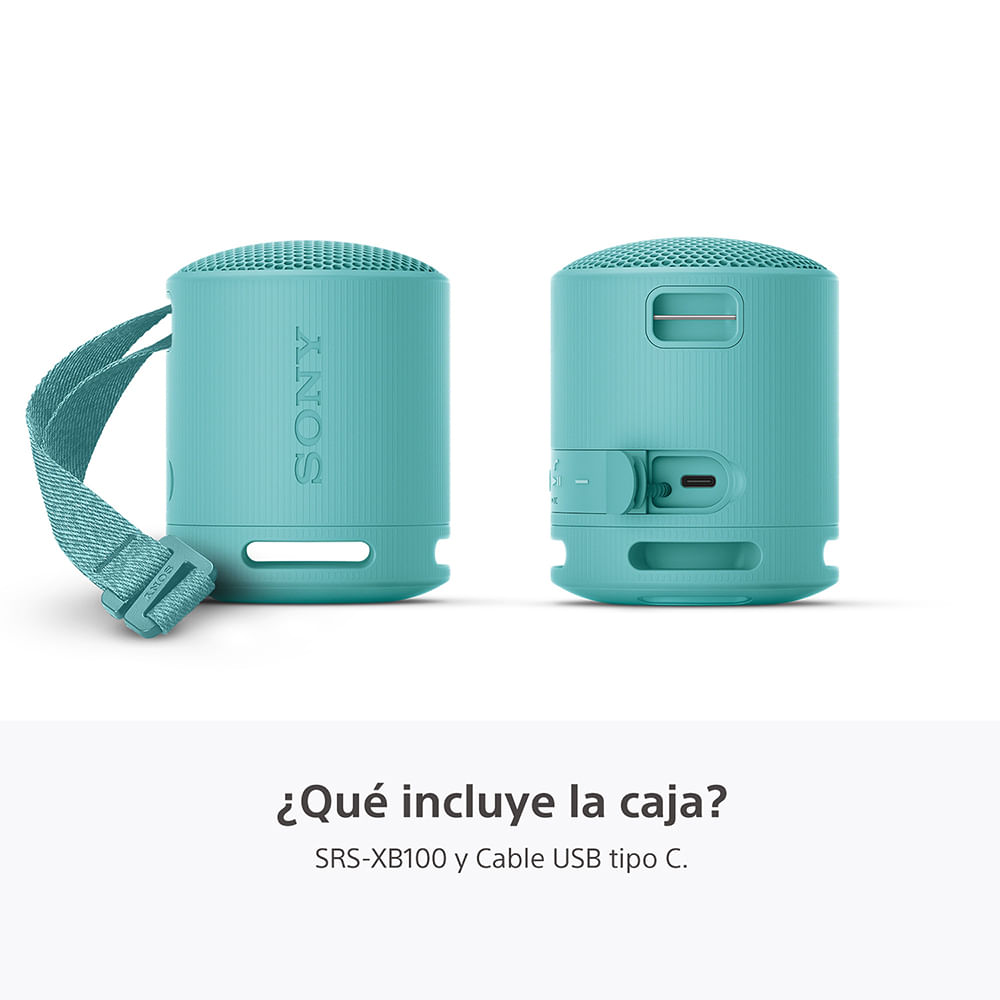 img Parlante inalámbrico portátil Sony XB100