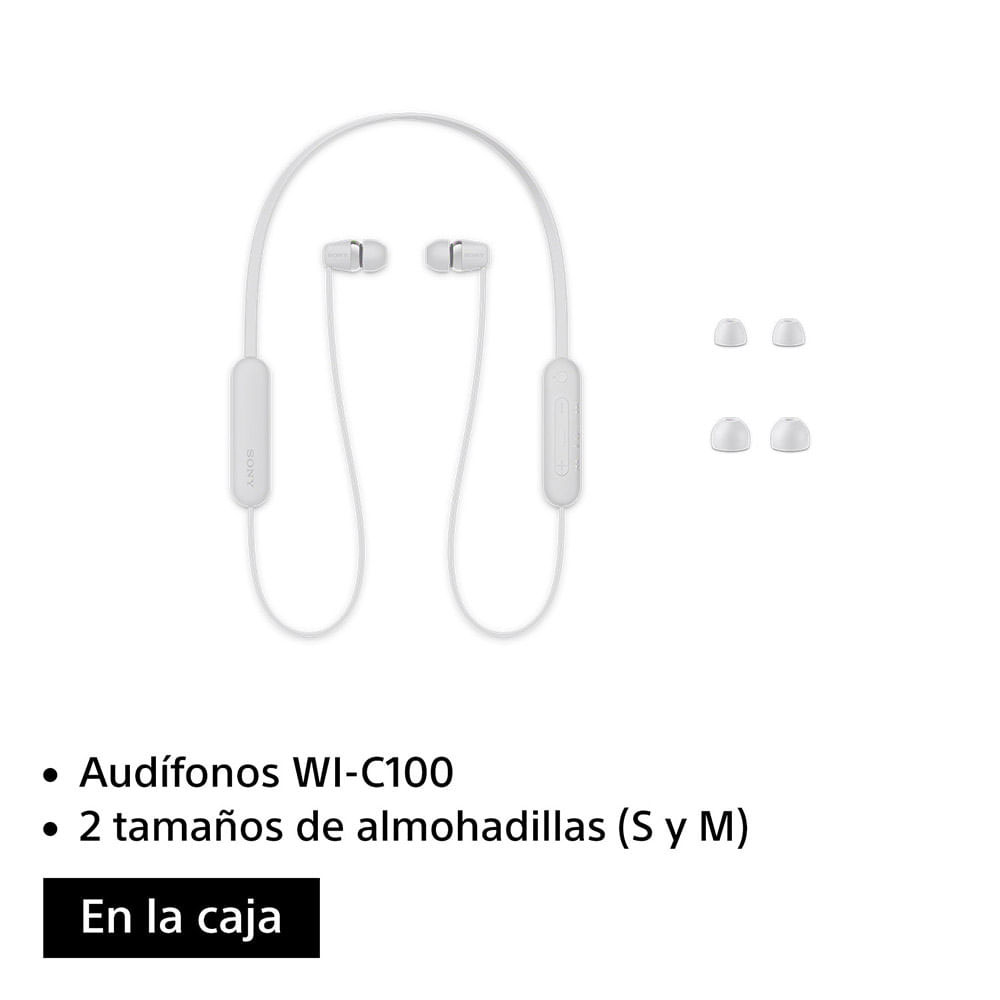 img Audífonos Internos Inalámbricos Sony WI-C100