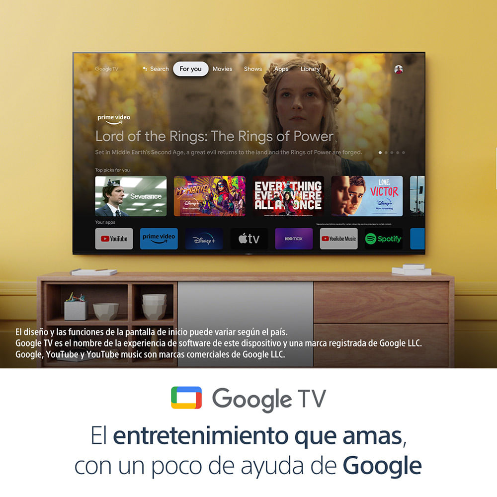 img LED 43" Smart TV Sony 4K HDR Google TV KD-43X77L