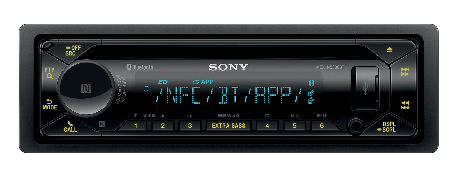 img Radio para auto con Bluetooth Sony MEXN5300BT