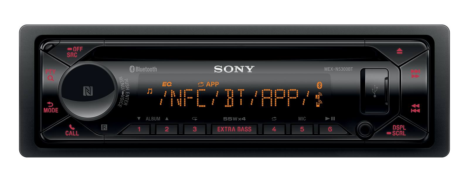 img Radio para auto con Bluetooth Sony MEXN5300BT