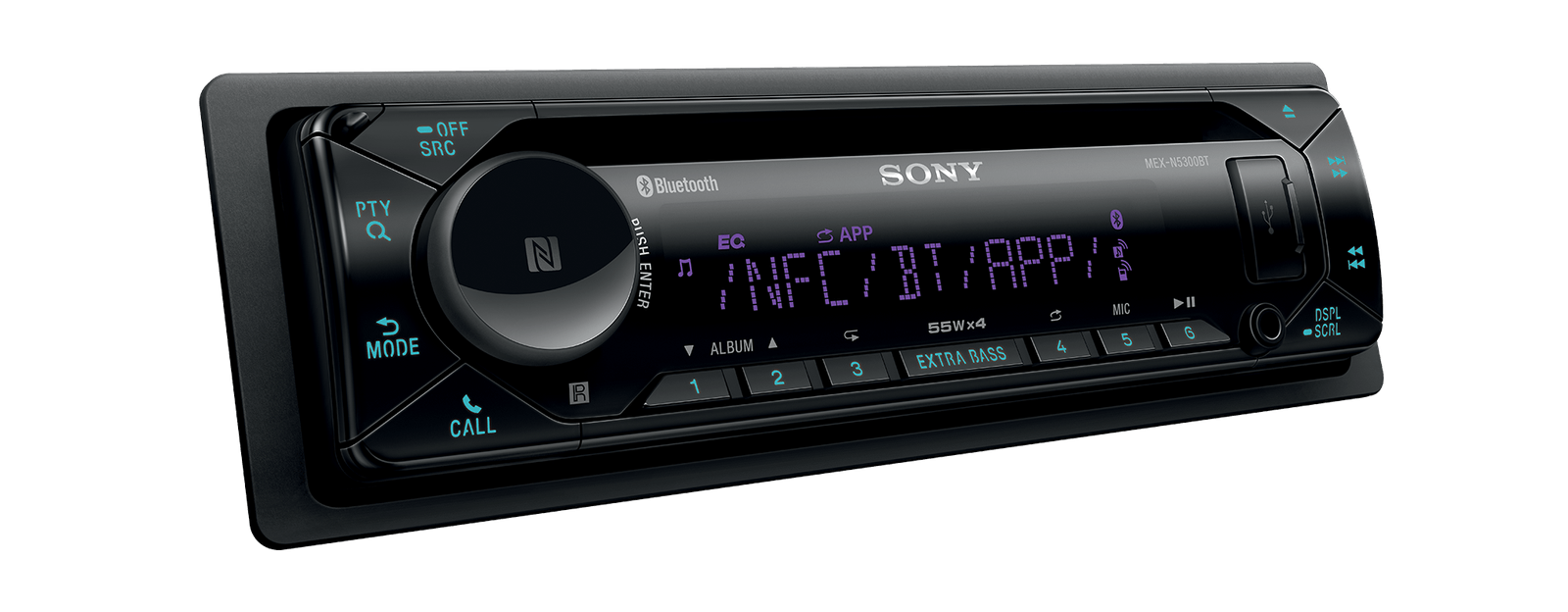 img Radio para auto con Bluetooth Sony MEXN5300BT