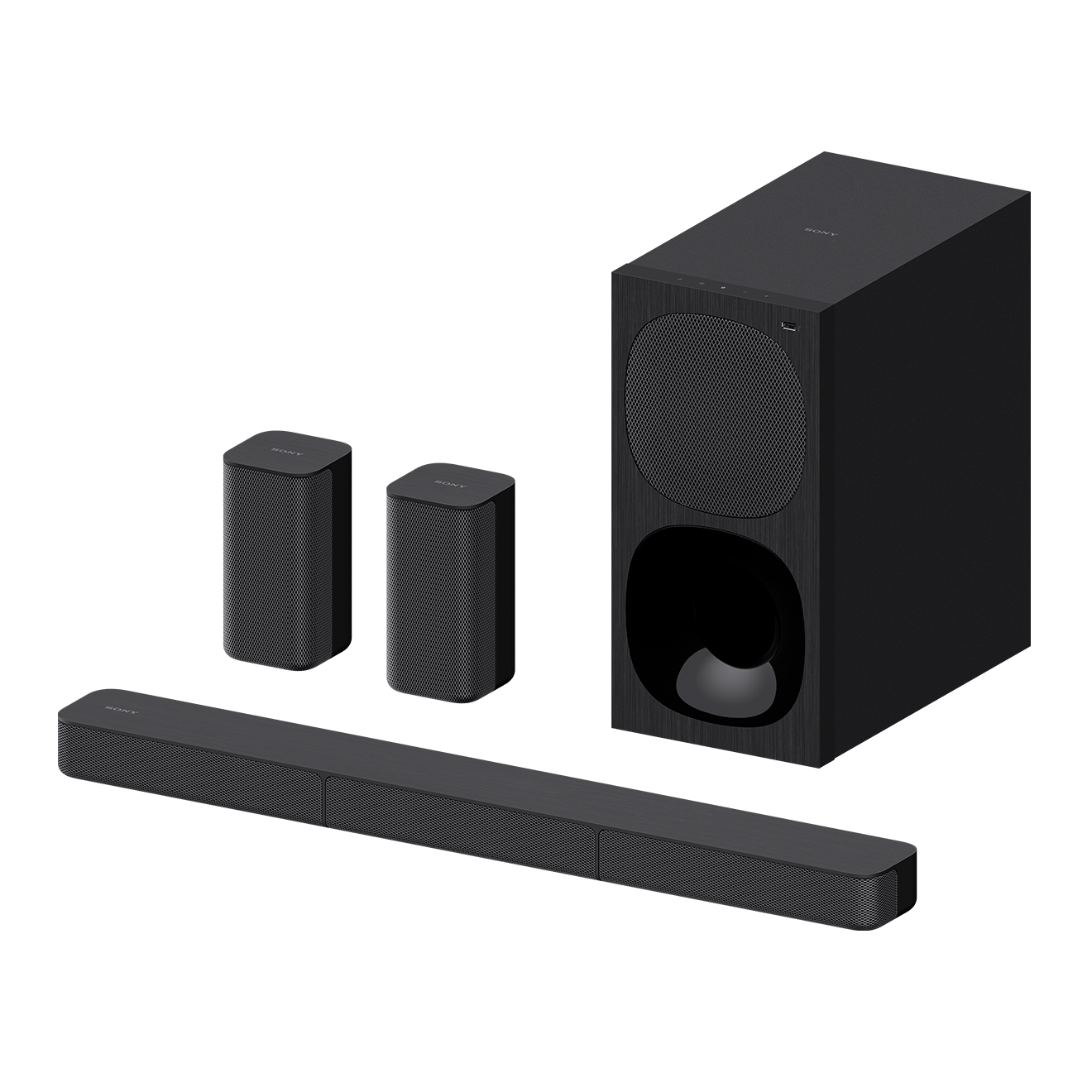 img Sistema de Sonido Sony 5.1 canales con barra Bluetooth HT-S20R