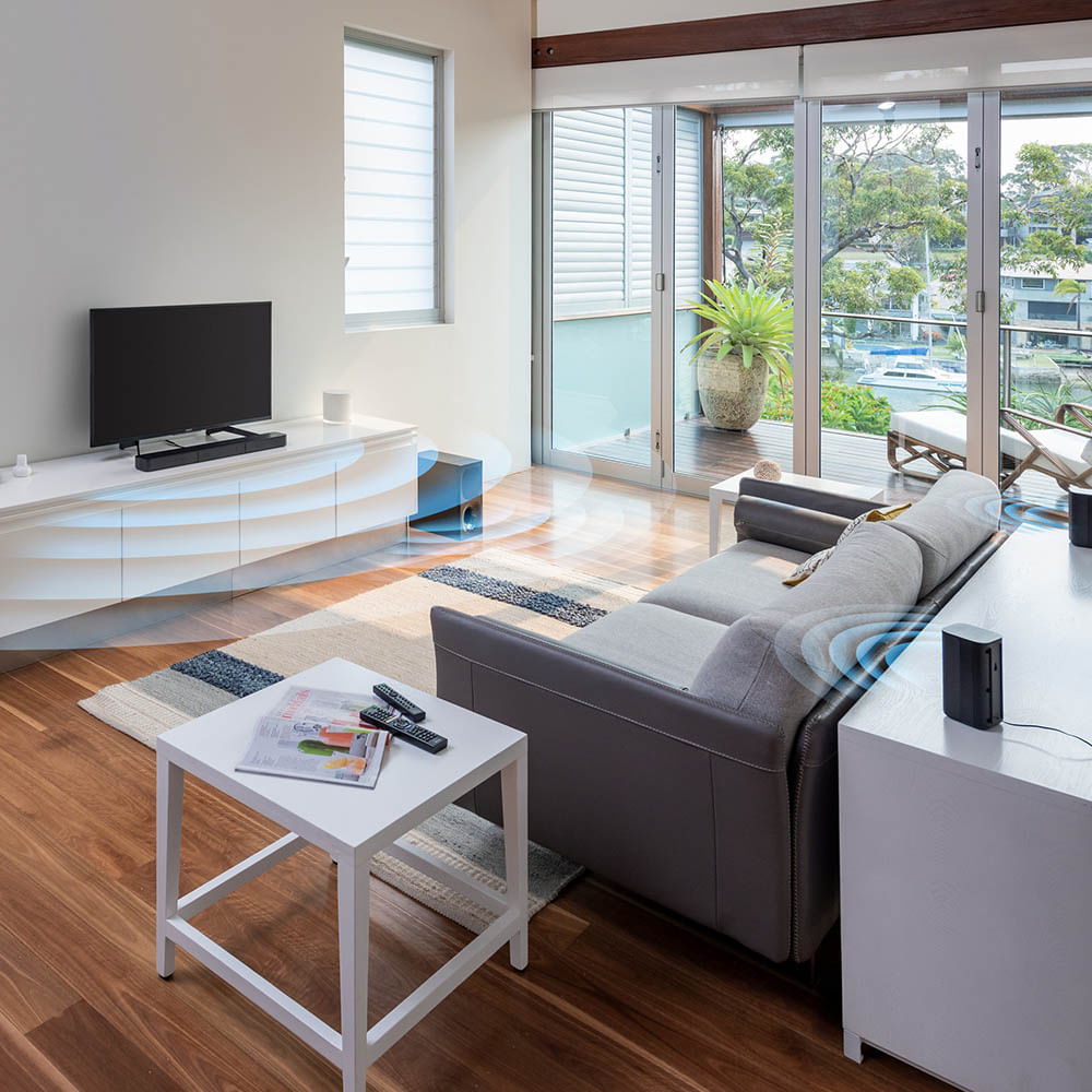 img Sistema de Sonido Sony 5.1 canales con barra Bluetooth HT-S20R