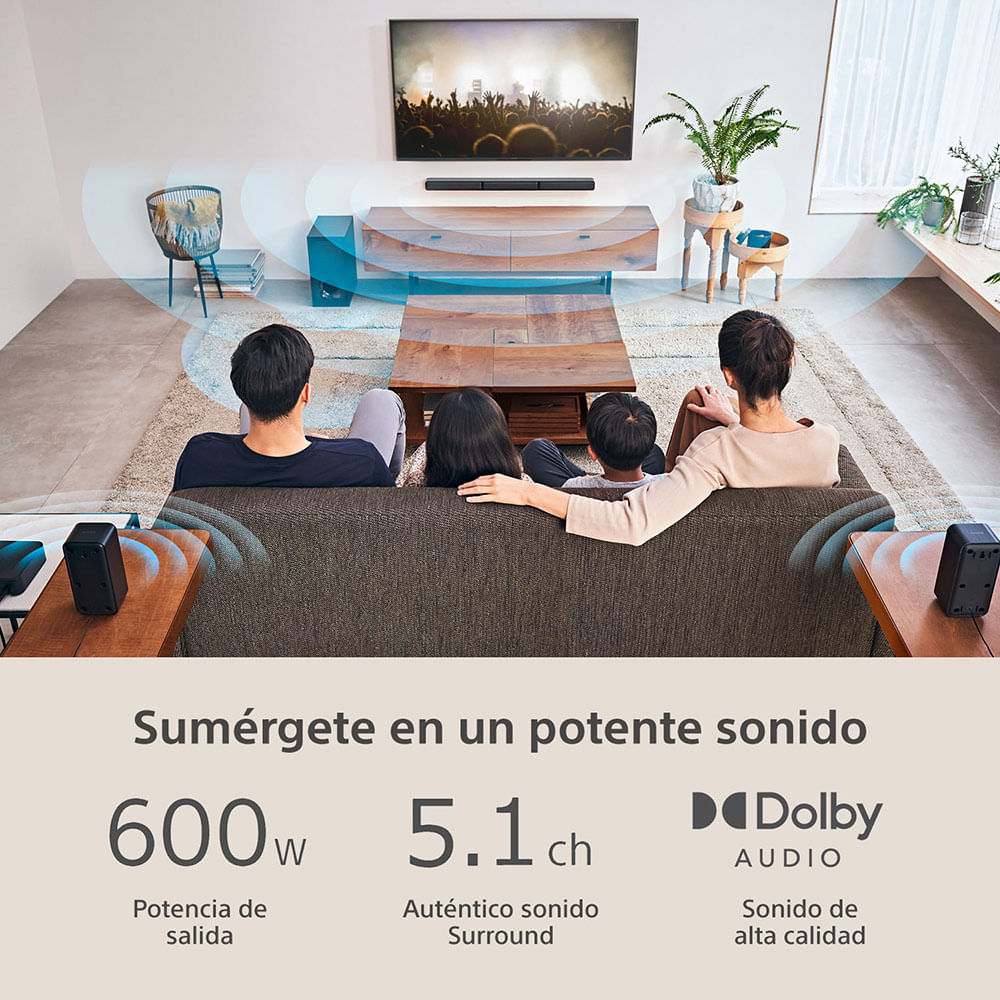 img Sistema de sonido Sony 5.1 canales HT-S40R
