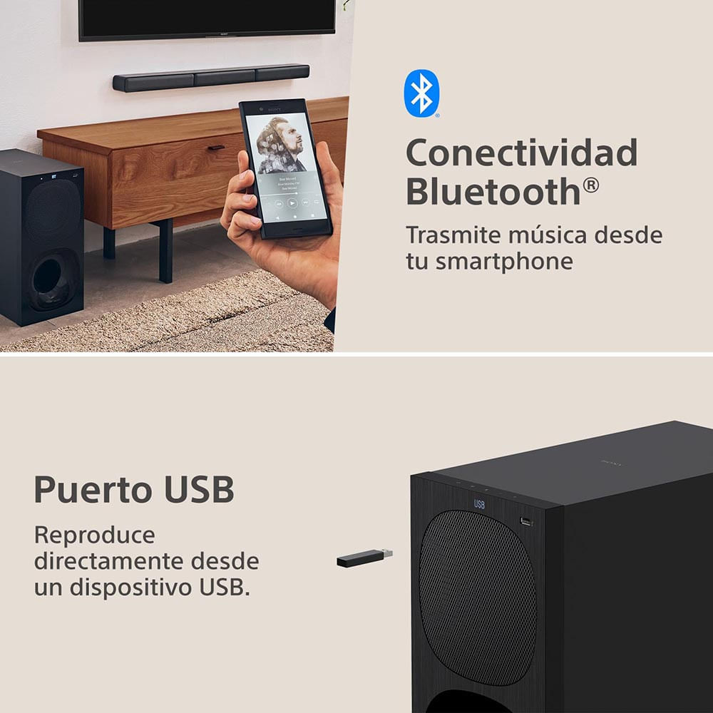 img Sistema de sonido Sony 5.1 canales HT-S40R