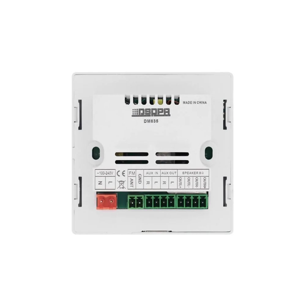 img Centro de Control de Musica DSPPA Domestico Varias Fuentes de Audio con Amplificador 2x10W DM835B