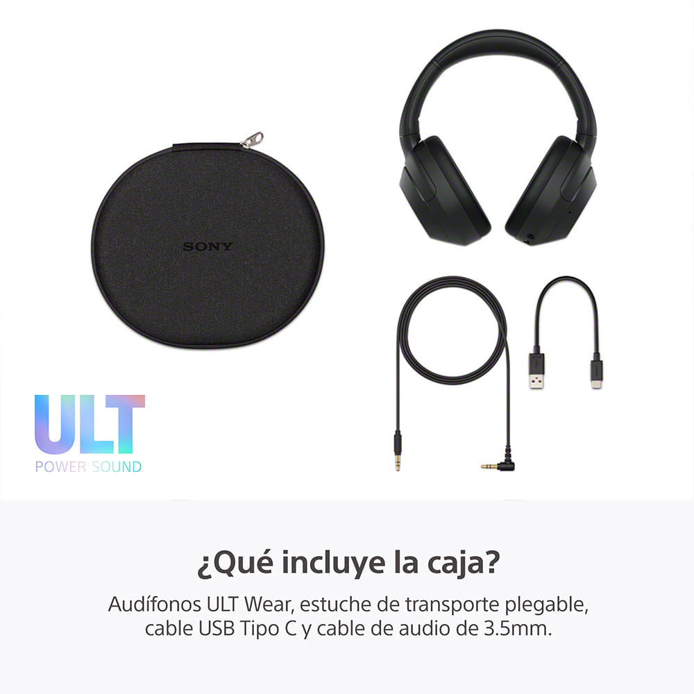 img Audífonos Bluetooth Sony con Cancelación de Ruido ULT WEAR