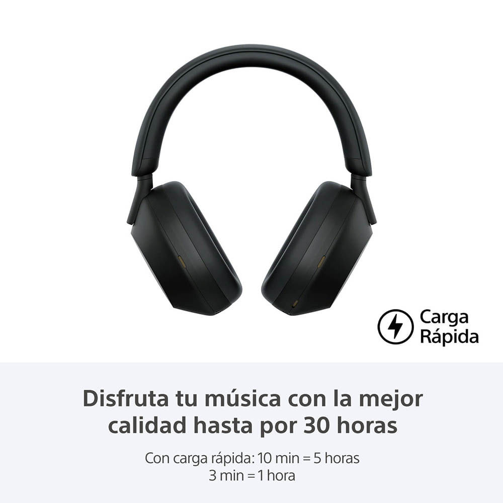 img Audífonos Bluetooth Sony con Cancelación de Ruido WH-1000XM5