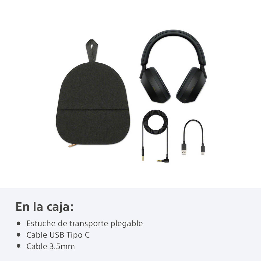 img Audífonos Bluetooth Sony con Cancelación de Ruido WH-1000XM5