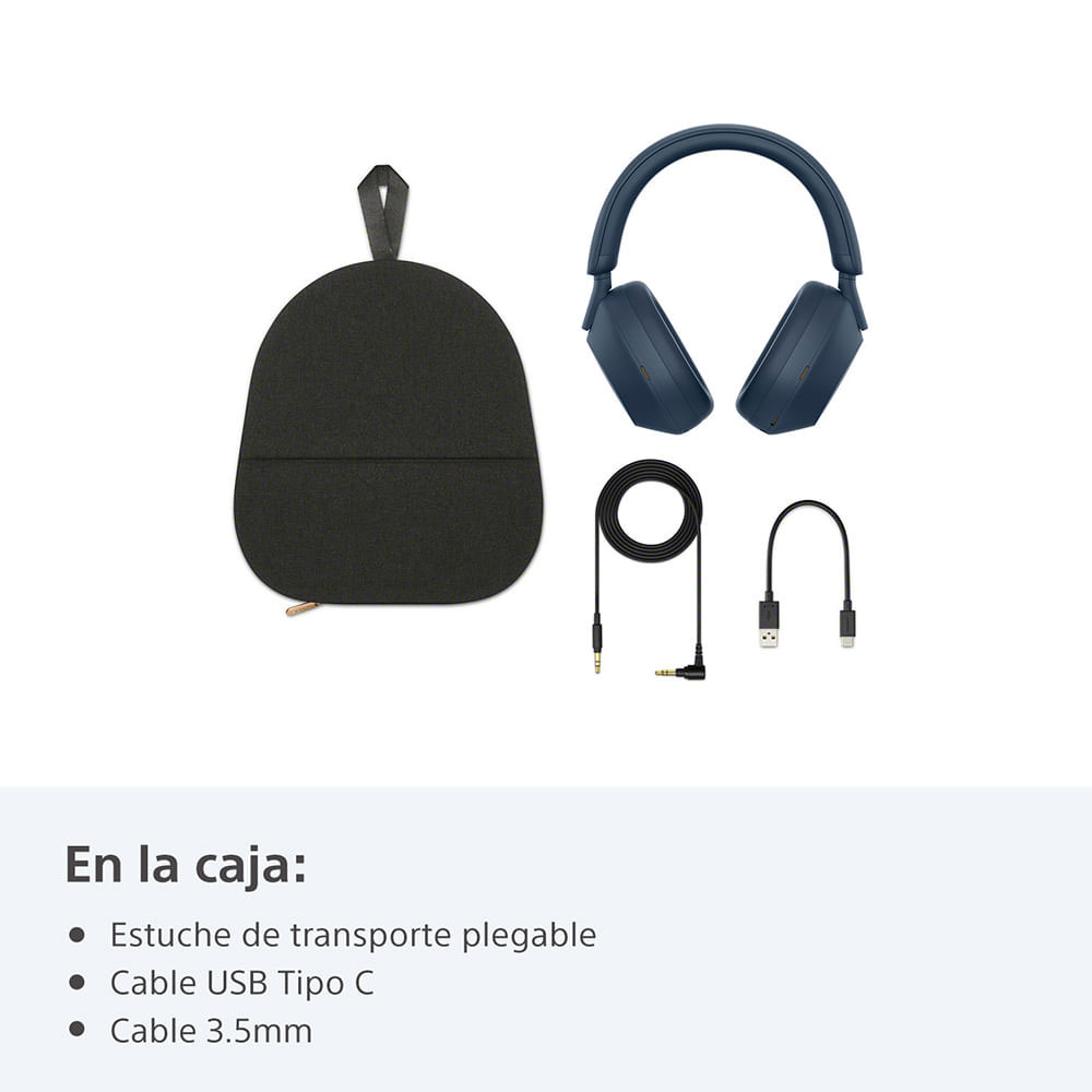 img Audífonos Bluetooth Sony con Cancelación de Ruido WH-1000XM5