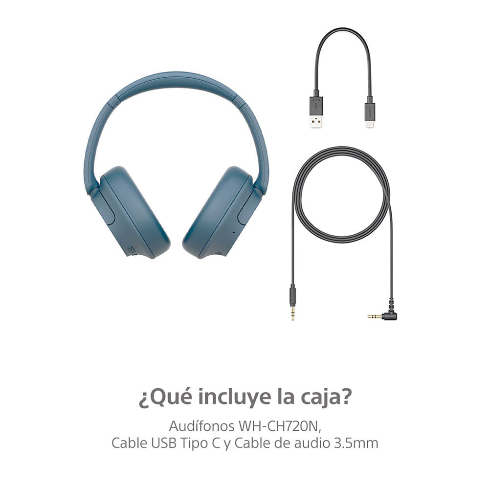 img Audífonos Bluetooth Sony con Cancelación de Ruido WH-CH720N