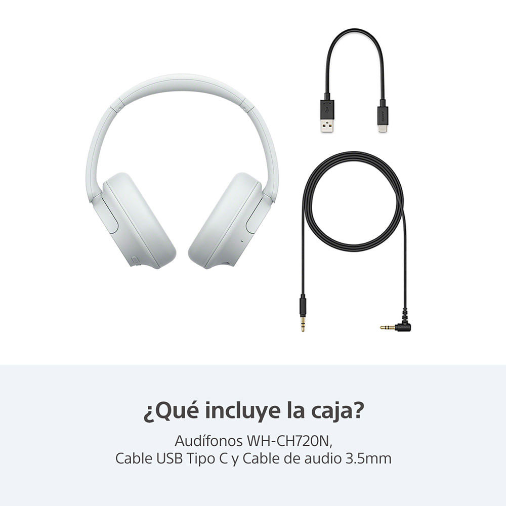 img Audífonos Bluetooth Sony con Cancelación de Ruido WH-CH720N