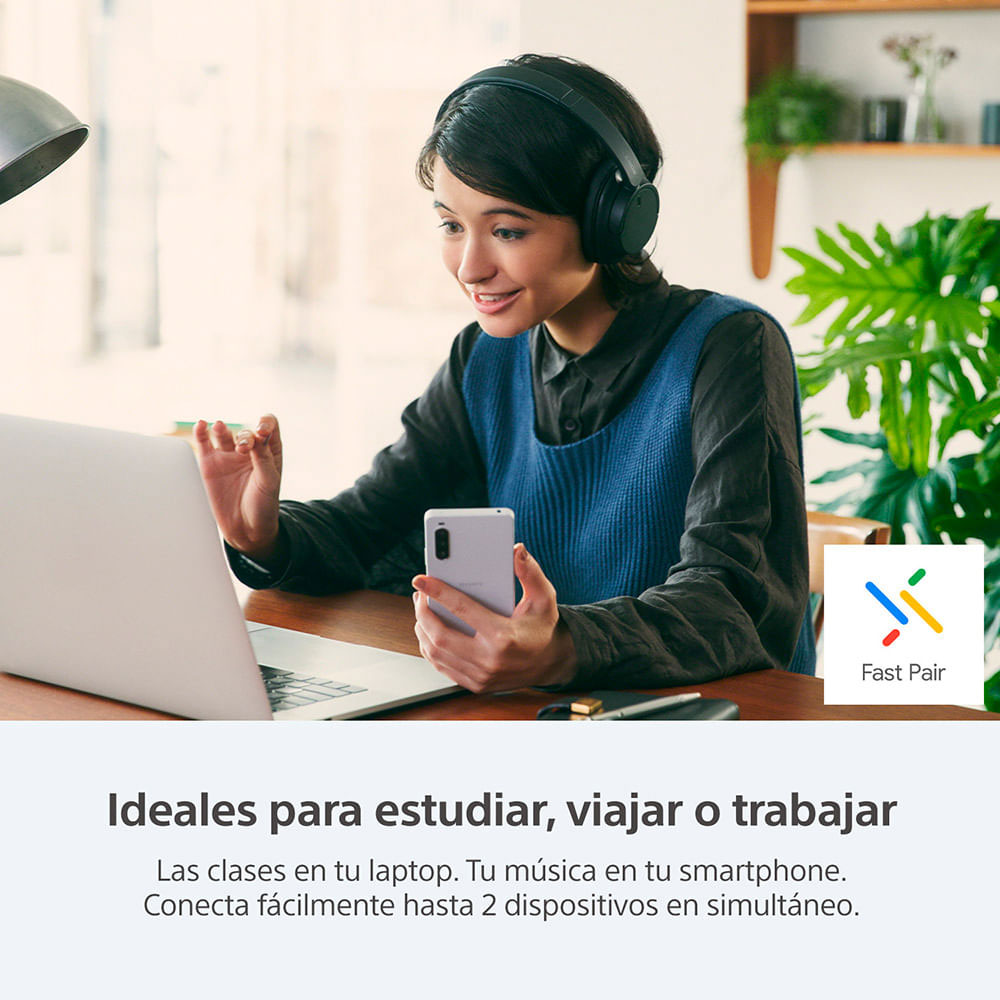 img Audífonos Bluetooth Sony con Cancelación de Ruido WH-CH720N