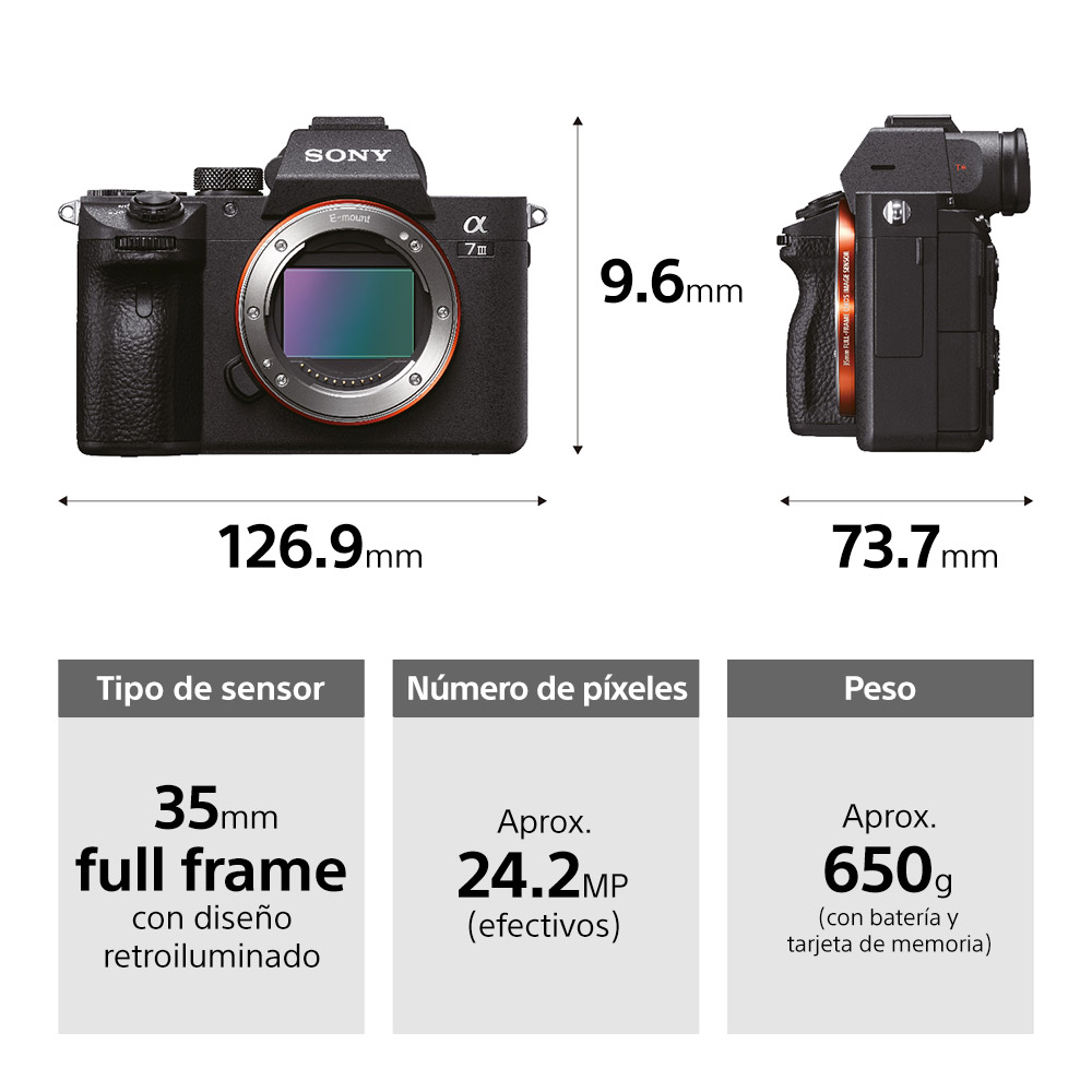 img Cámara Digital Sony Alpha 7 III