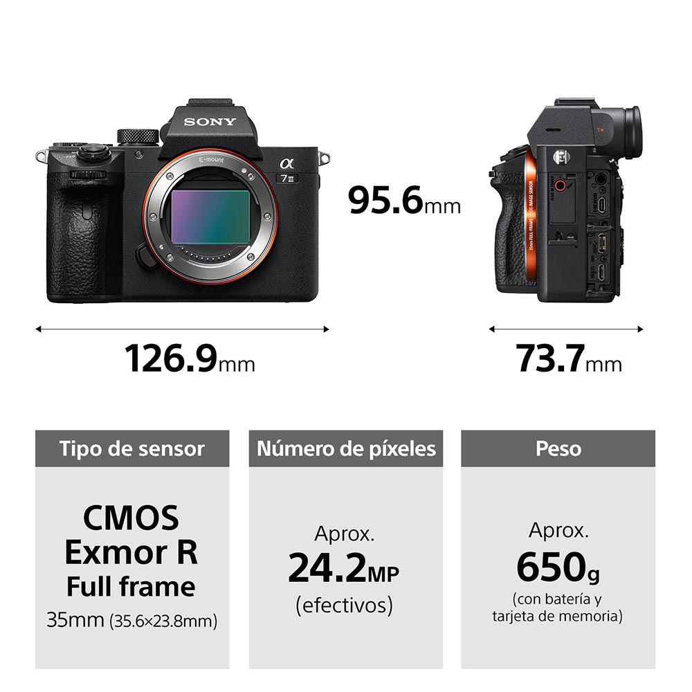 img Cámara Digital Sony Alpha 7 III Full Frame
