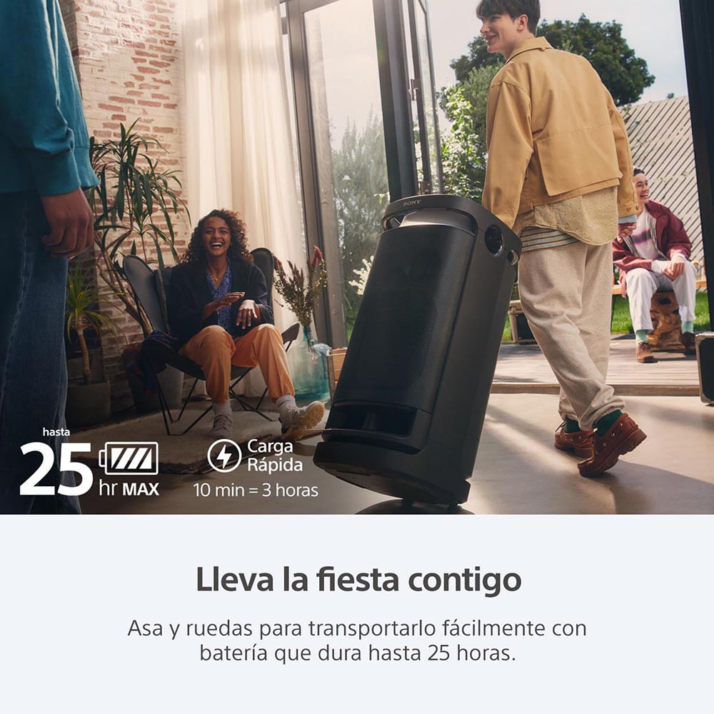 img Parlante Sony con Bluetooth XV900 de Alta Potencia