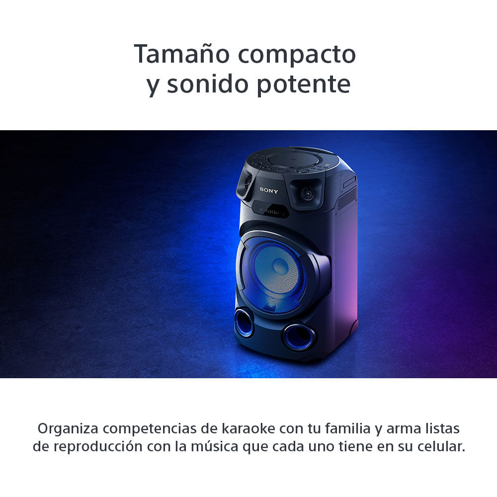 img Sistema de Audio de Alta Potencia V13 Sony con Bluetooth