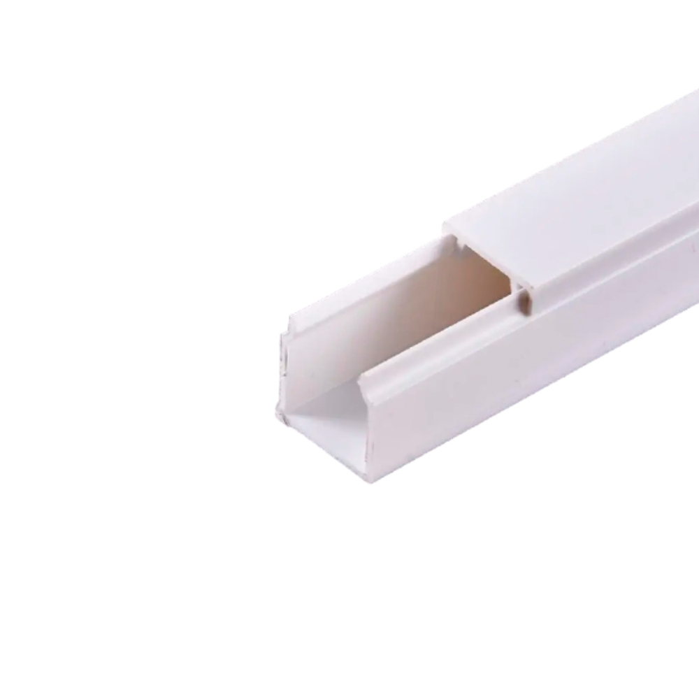 img Cable Canal Dimax PVC 10x10mm Paquete de 10 Unidades Longitud 2 Metros color Blanco incluye Cinta Adhesiva S113