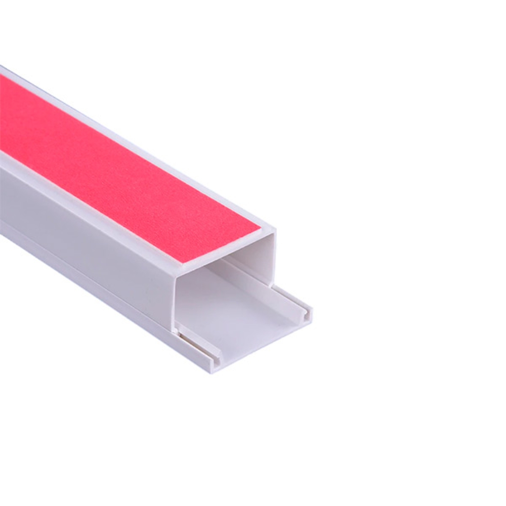 img Cable Canal Dimax PVC 40x60mm Paquete de 10 Unidades Longitud 2 Metros color Blanco incluye Cinta Adhesiva S117