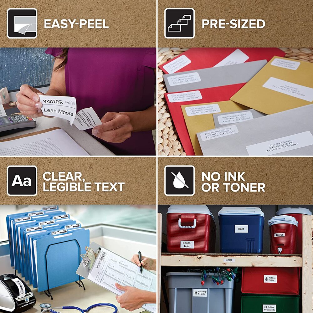 img Etiqueta Dymo Labelwriter Durable 300 Piezas de 59mm x 102mm 1933088