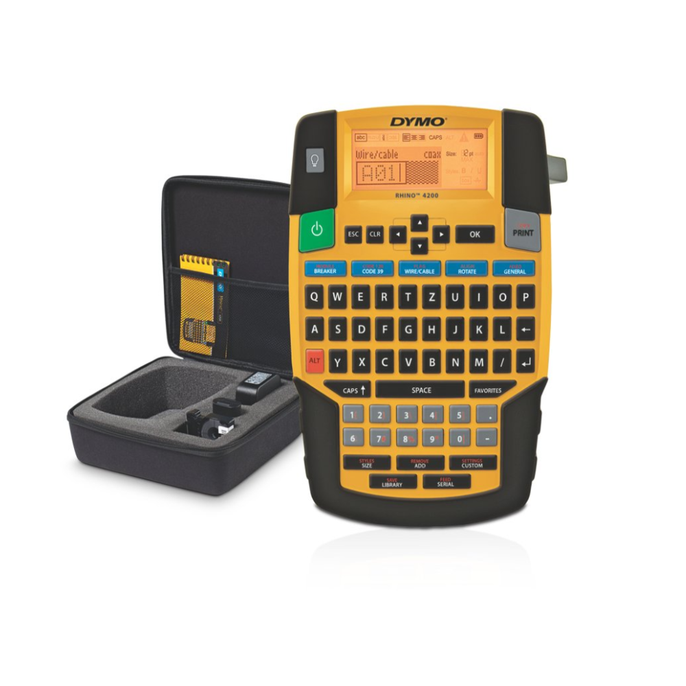 img Etiquetadora Dymo Rhino 4200 Industrial Kit Maletin 1835374